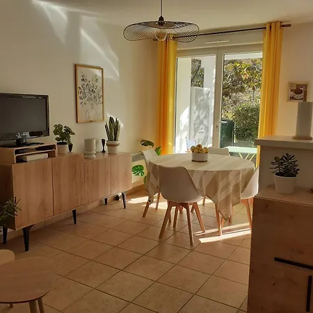 T2 Moderne Avec Terrasse, Parking Et Acces Internet - - Fr-1-495-33 * カンボ・レ・バン